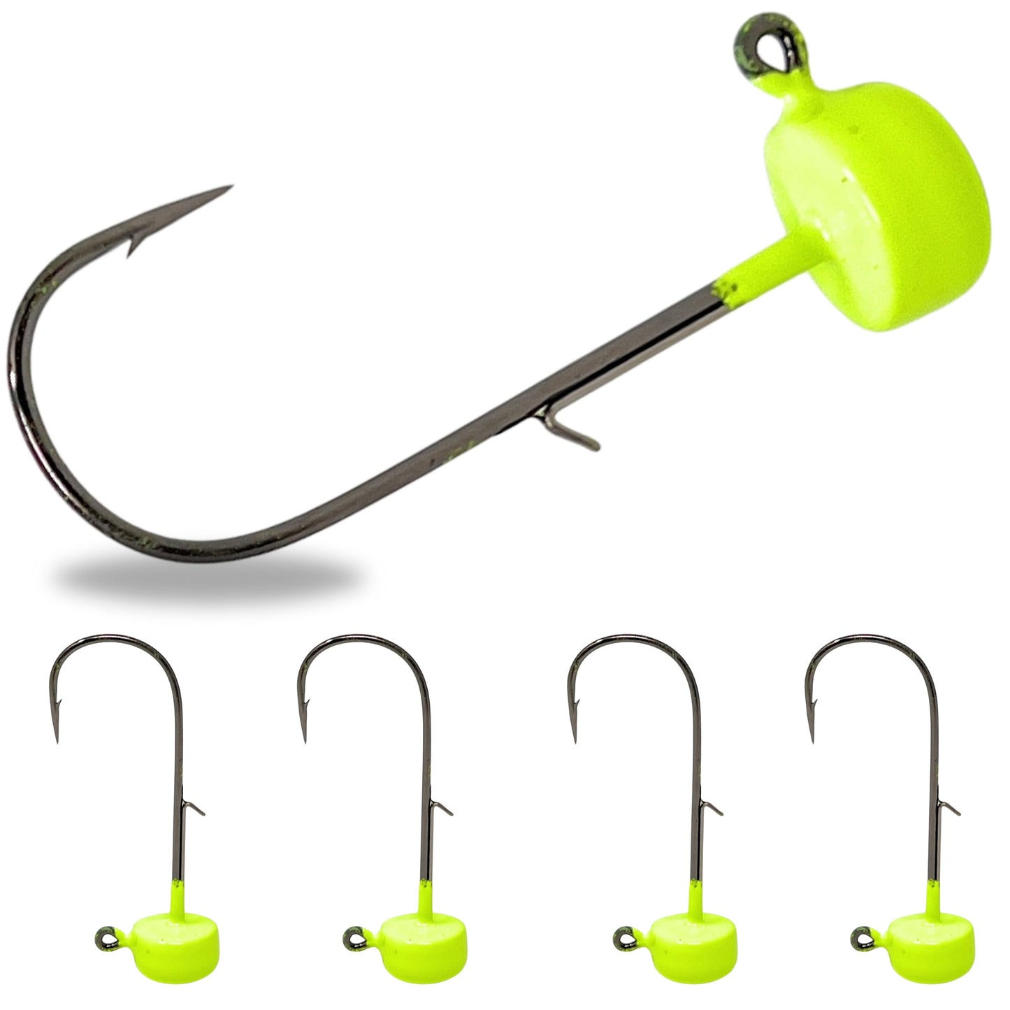 Reaction Tackle Tungsten Ned Rig-Shroom Jigs (5-Pack) - Tampa Home & Garden Store