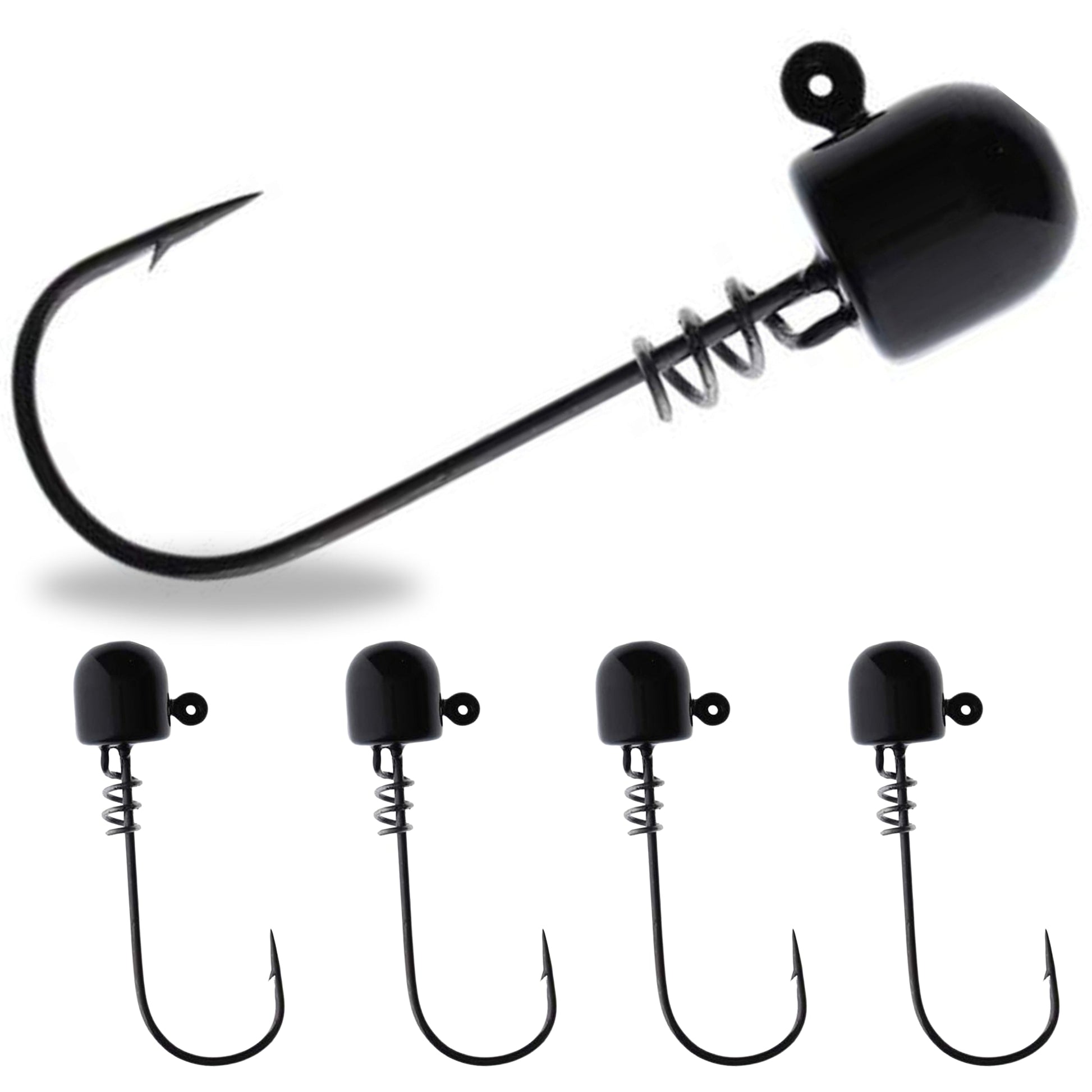 Reaction Tackle Tungsten Screw Lock Jig Heads (5-Pack) - Tampa Home & Garden Store