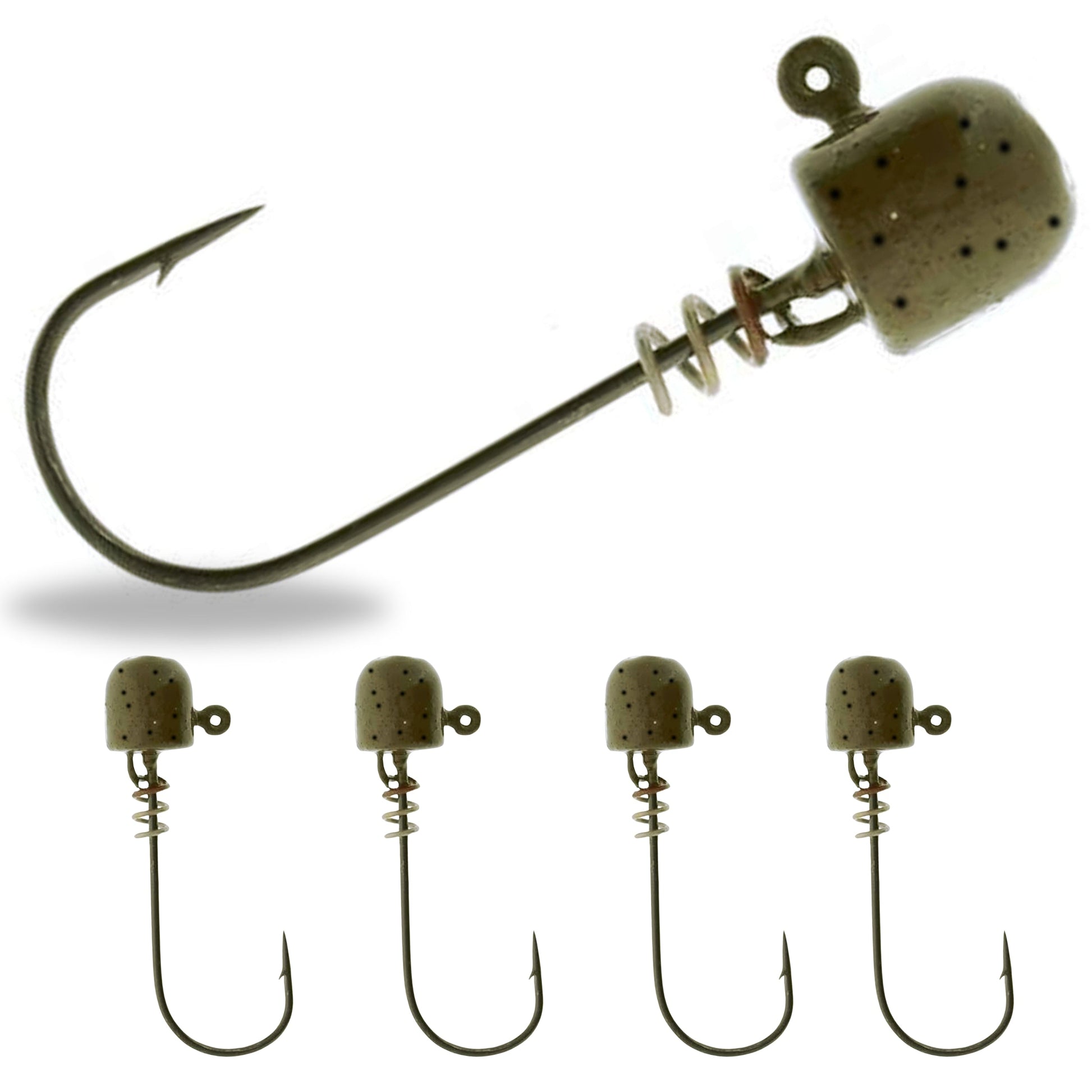 Reaction Tackle Tungsten Screw Lock Jig Heads (5-Pack) - Tampa Home & Garden Store