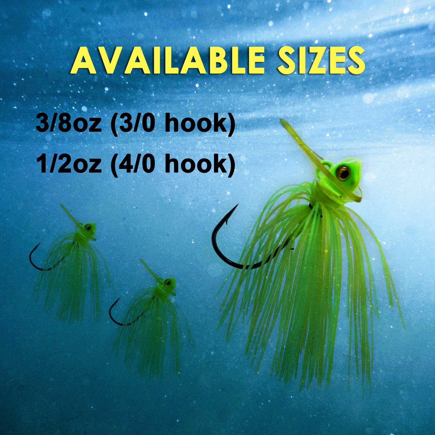 Reaction Tackle Tungsten Scrounger Jigs (2-Pack) - Tampa Home & Garden Store