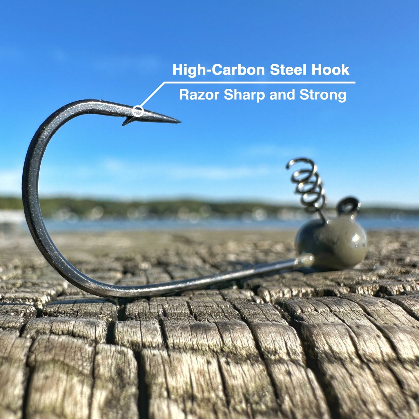 Reaction Tackle Tungsten Shaky Head Jigs 5-Pack - Tampa Home & Garden Store