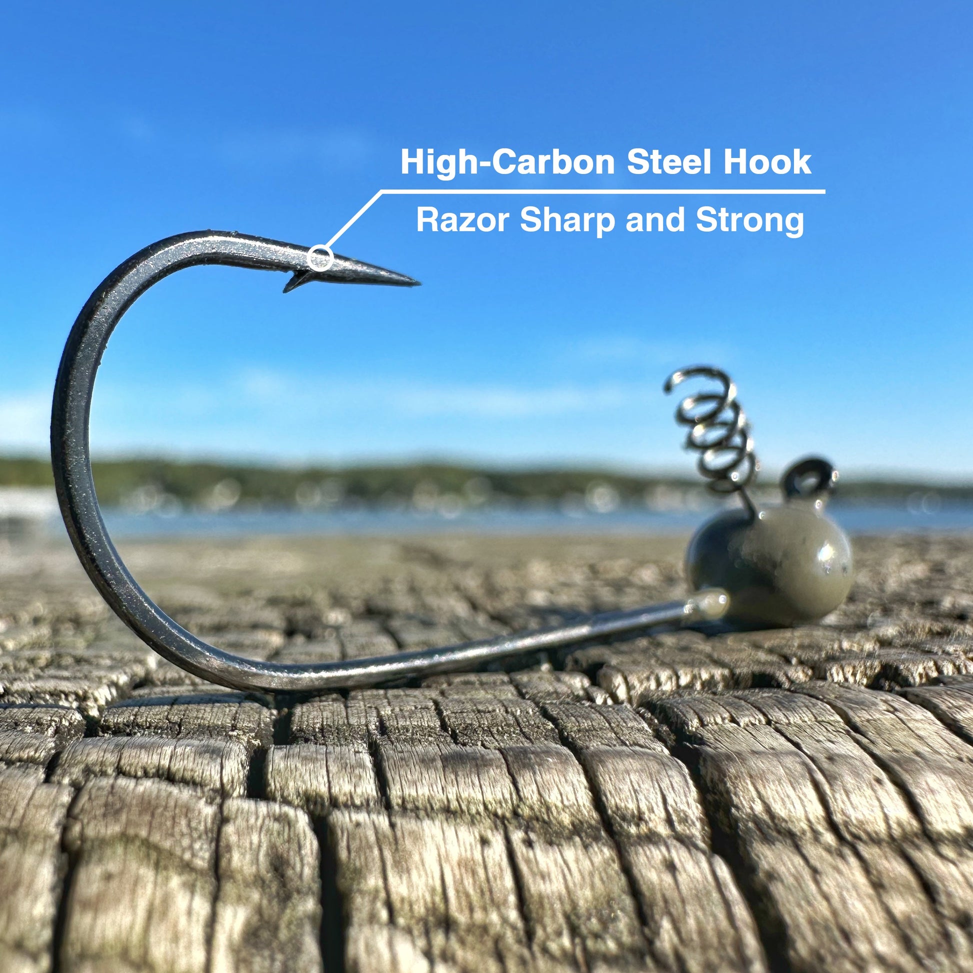 Reaction Tackle Tungsten Shaky Head Jigs 5-Pack - Tampa Home & Garden Store