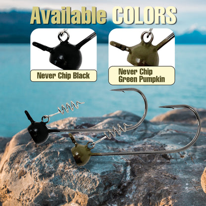 Reaction Tackle Tungsten Stand-Up Shaky Head Jigs (5 pack) - Tampa Home & Garden Store