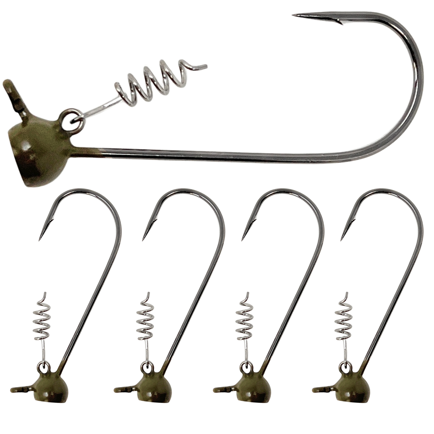 Reaction Tackle Tungsten Stand-Up Shaky Head Jigs (5 pack) - Tampa Home & Garden Store