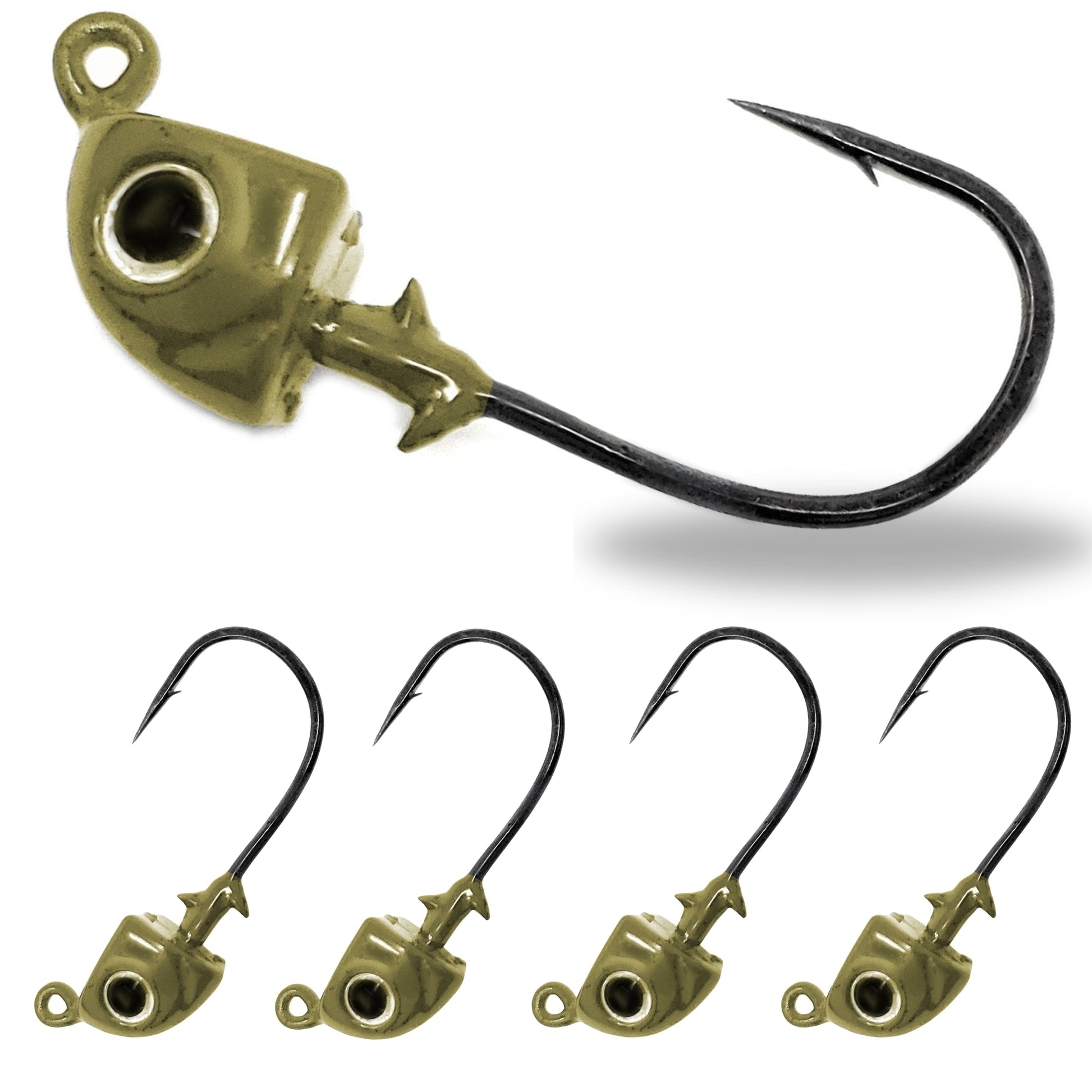 Reaction Tackle Tungsten Swimbait Jig Heads (5-Pack) - Tampa Home & Garden Store