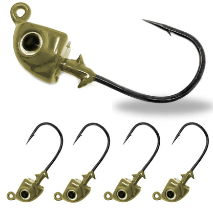 Reaction Tackle Tungsten Swimbait Jig Heads (5-Pack) - Tampa Home & Garden Store