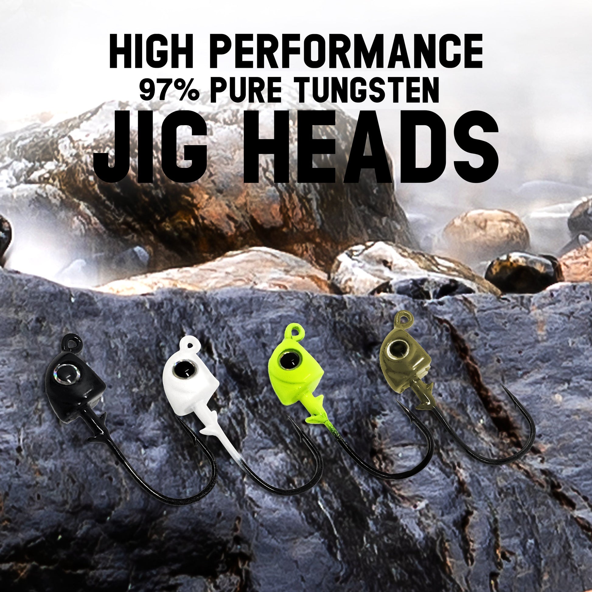 Reaction Tackle Tungsten Swimbait Jig Heads (5-Pack) - Tampa Home & Garden Store