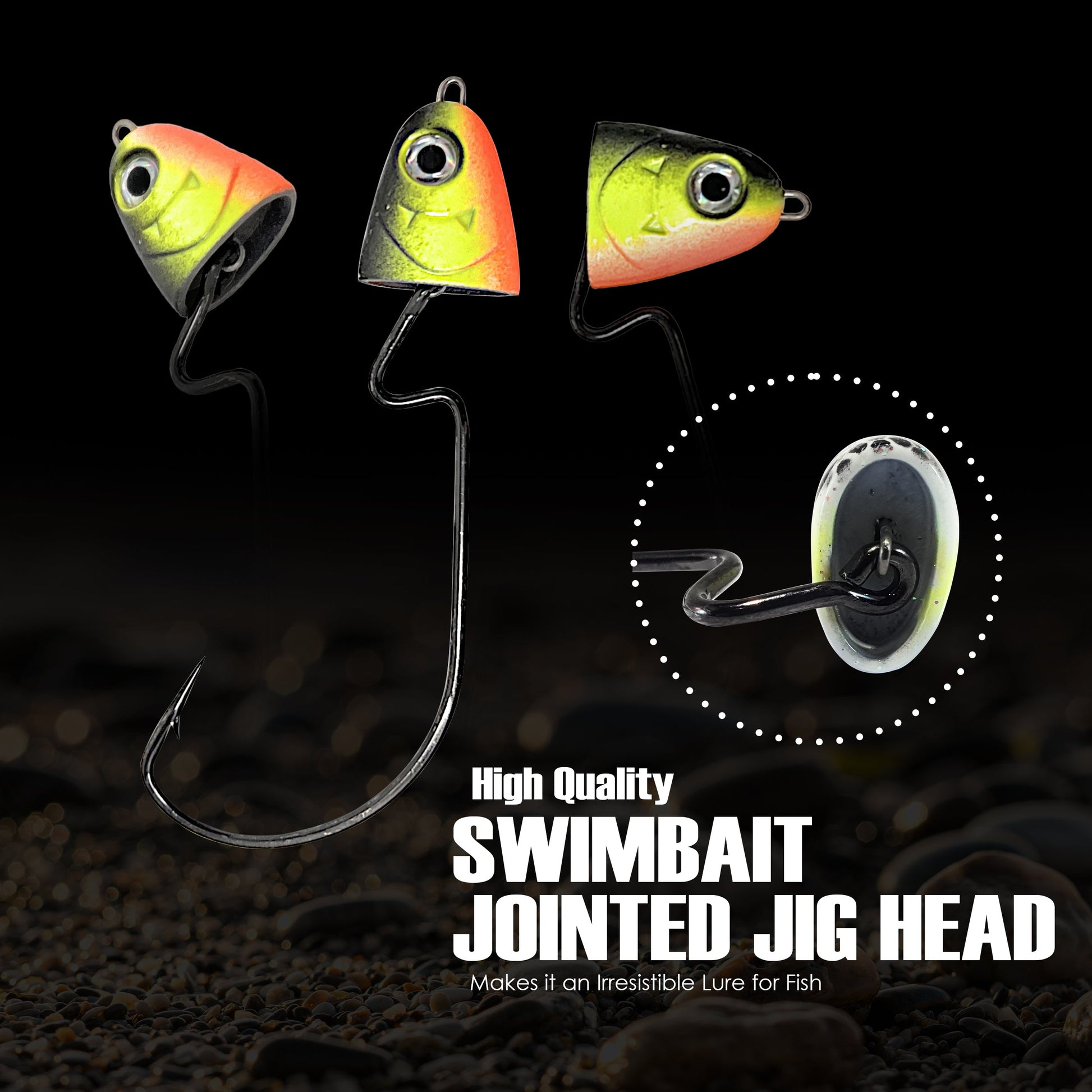 Reaction Tackle Tungsten Swing/ Swimbait Jig Heads - Tampa Home & Garden Store