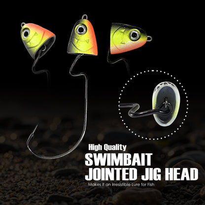 Reaction Tackle Tungsten Swing/ Swimbait Jig Heads - Tampa Home & Garden Store