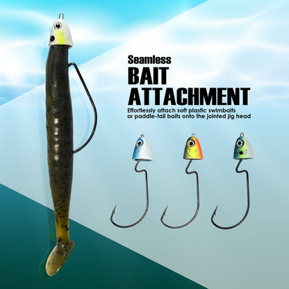 Reaction Tackle Tungsten Swing/ Swimbait Jig Heads - Tampa Home & Garden Store
