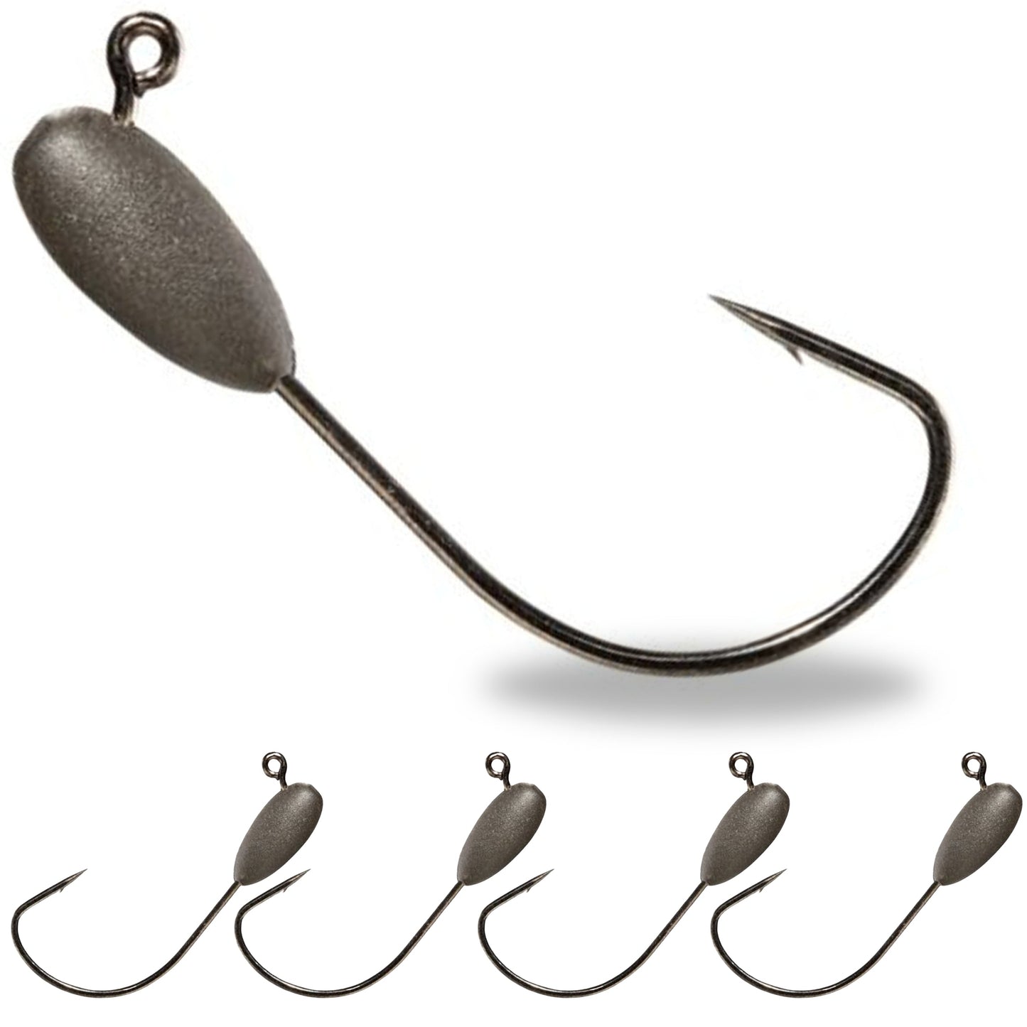 Reaction Tackle Tungsten Tube Jig Heads- 5-Pack - Tampa Home & Garden Store