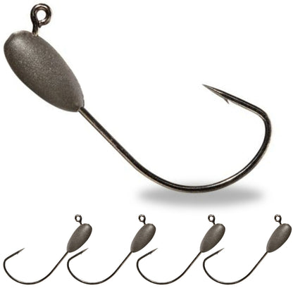 Reaction Tackle Tungsten Tube Jig Heads- 5-Pack - Tampa Home & Garden Store