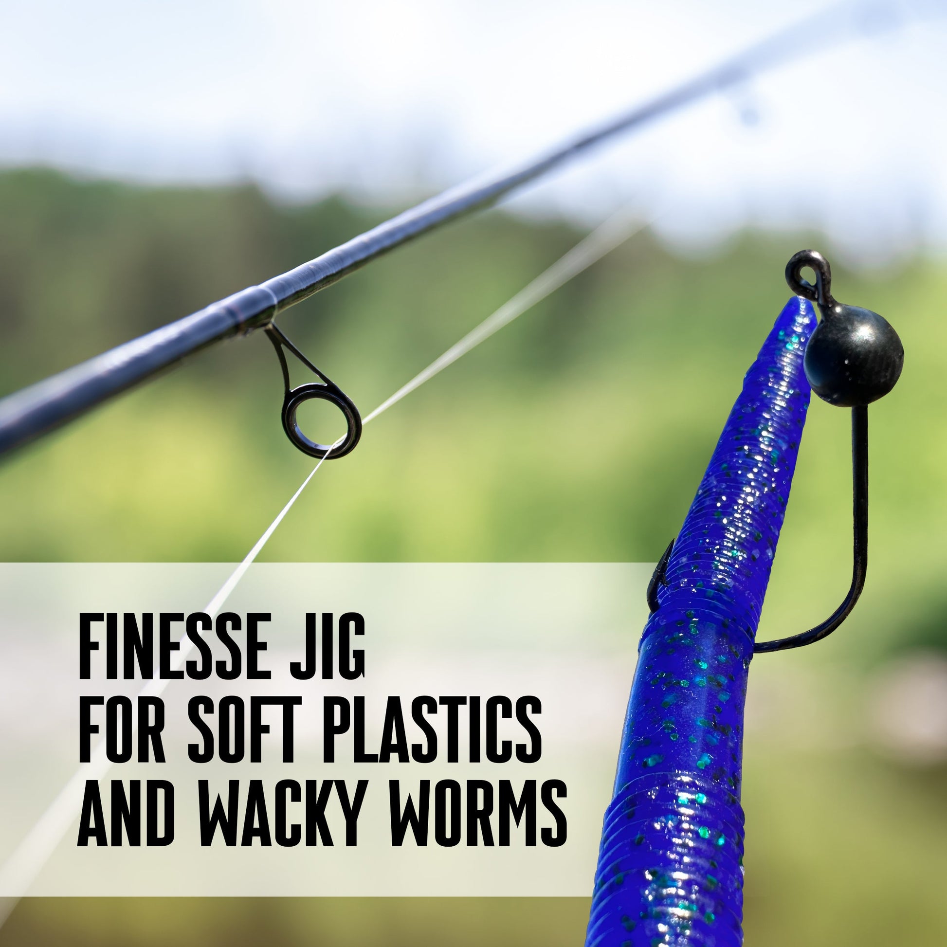 Reaction Tackle Tungsten Wacky Jig Heads (5-PACK) - Tampa Home & Garden Store