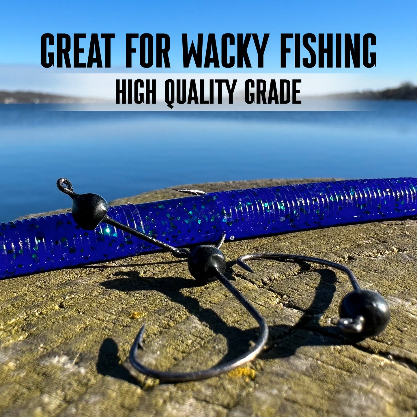 Reaction Tackle Tungsten Wacky Jig Heads (5-PACK) - Tampa Home & Garden Store