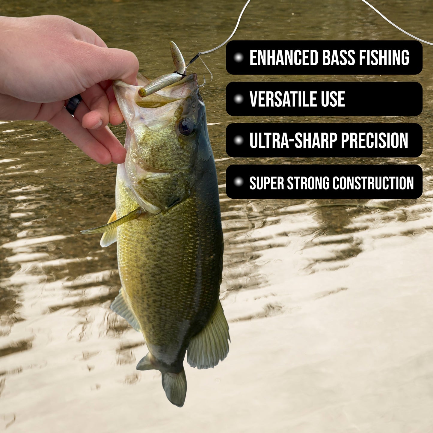 Reaction Tackle Wide Gap Wacky Hooks (25-PACK) - Tampa Home & Garden Store