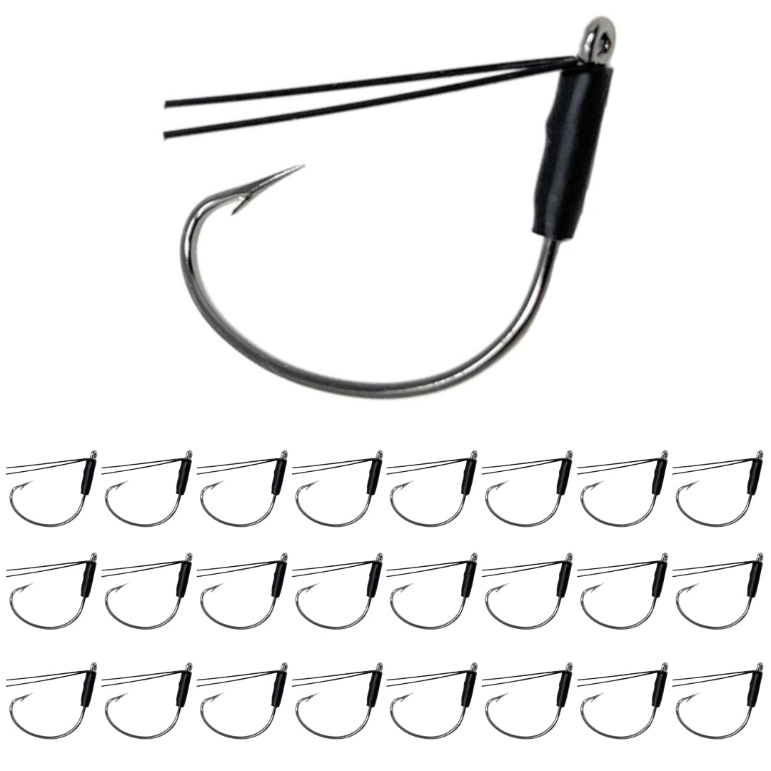 Reaction Tackle Wide Gap Wacky Hooks (25-PACK) - Tampa Home & Garden Store