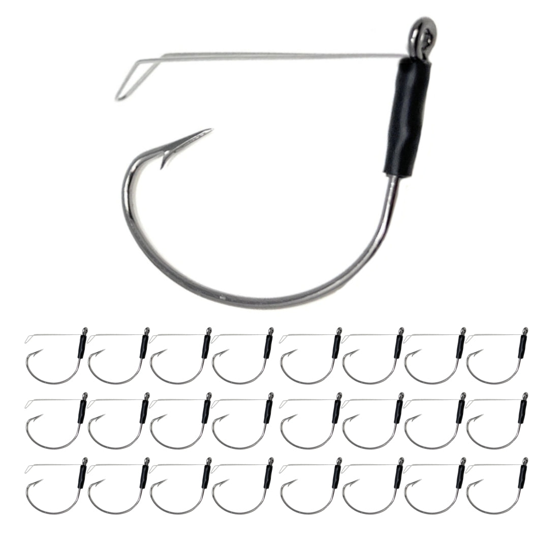 Reaction Tackle Wide Gap Wacky Hooks (25-PACK) - Tampa Home & Garden Store