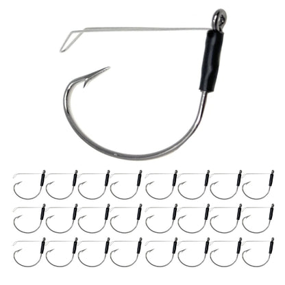 Reaction Tackle Wide Gap Wacky Hooks (25-PACK) - Tampa Home & Garden Store