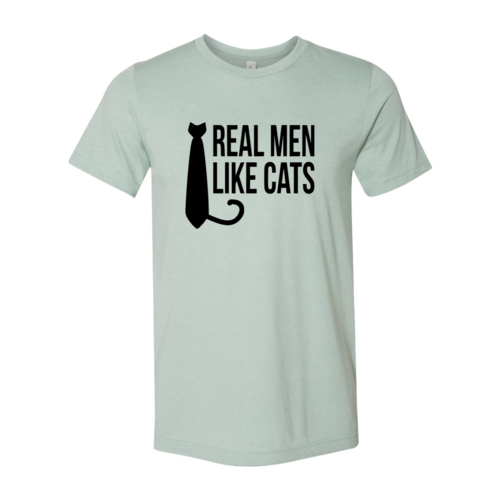 Real Men Like Cat T-Shirt - Tampa Home & Garden Store