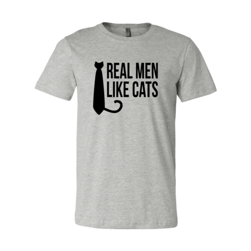 Real Men Like Cat T-Shirt - Tampa Home & Garden Store