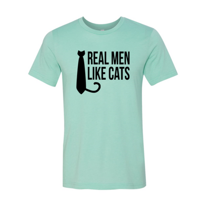 Real Men Like Cat T-Shirt - Tampa Home & Garden Store