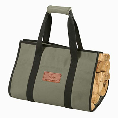 Rectangle Canvas Firewood Log Carriers - Tampa Home & Garden Store