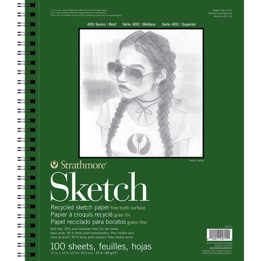Recycled Paper Pad, 400 Series, 100 Sheets, 11" X 14" - Tampa Home & Garden Store