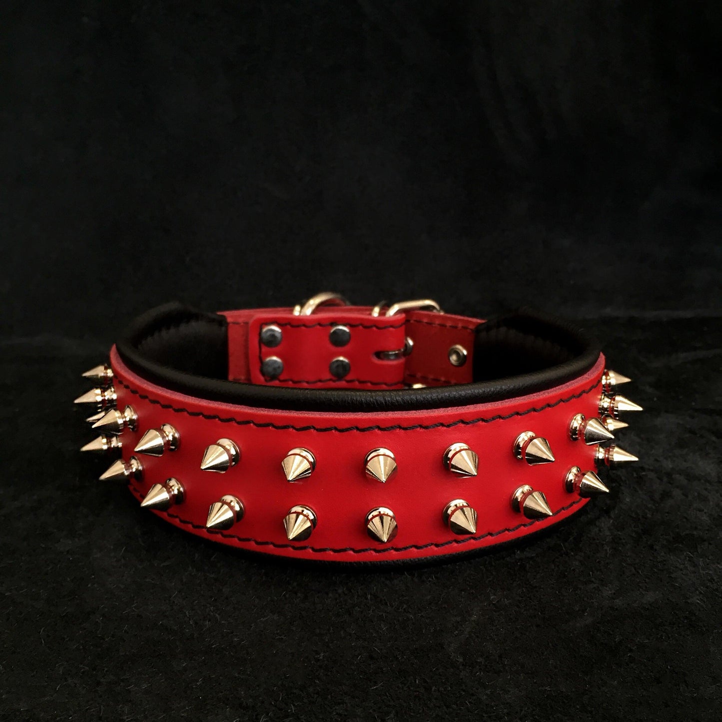 Red "Frenchie" collar - Tampa Home & Garden Store