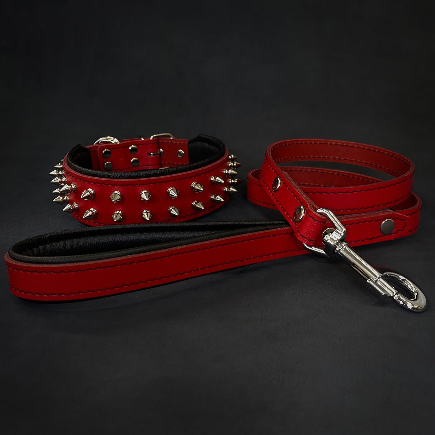 Red "Frenchie" collar - Tampa Home & Garden Store