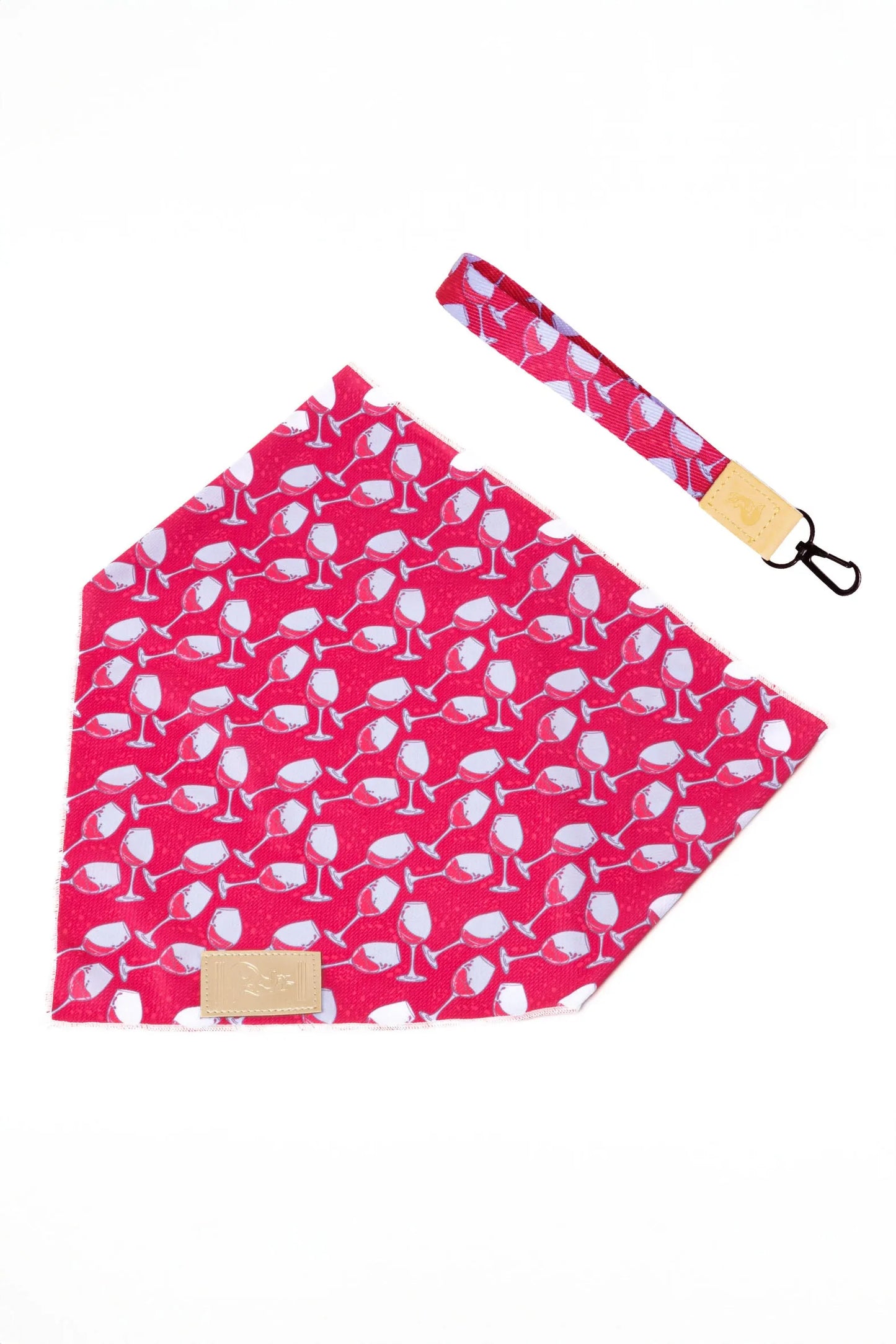 Red Mountain Syrah Dog Bandana & Matching Keychain - Tampa Home & Garden Store