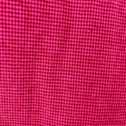 Red and Bright Pink Houndstooth Plaid Flannel Infinity or Blanket Scarf - Tampa Home & Garden Store