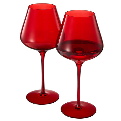 Stagioni Stemmed Wine Glasses Holiday Set of 2