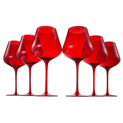 Stagioni Holiday Stemmed Wine Glassware Set of 6