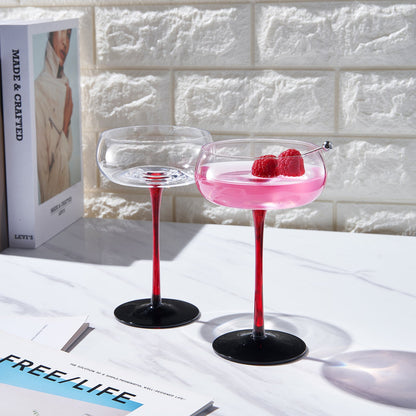 Venice Champagne Coupe Cocktail Glasses Set of 2