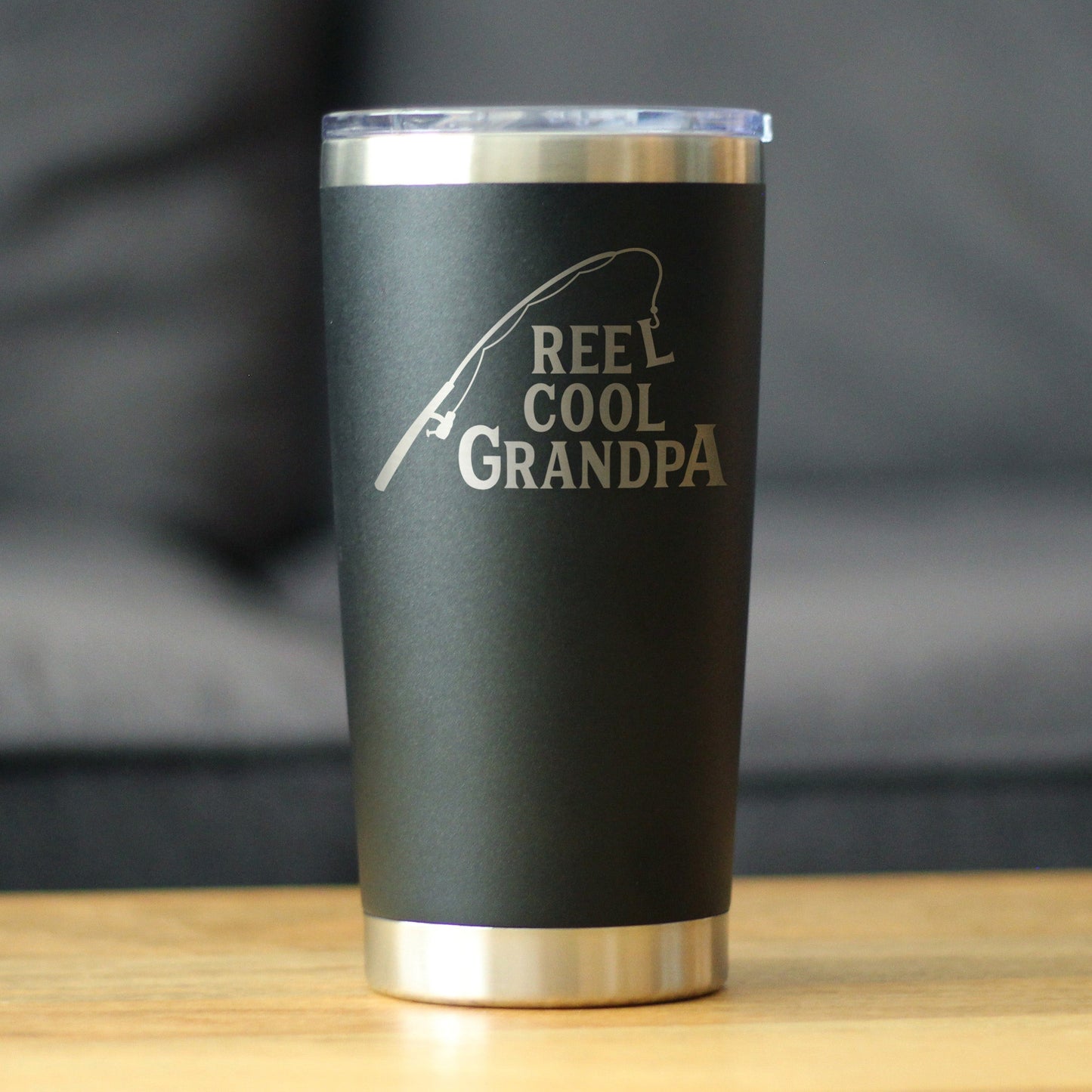 Reel Cool Grandpa - 20 oz Coffee Tumbler - Tampa soil911.com