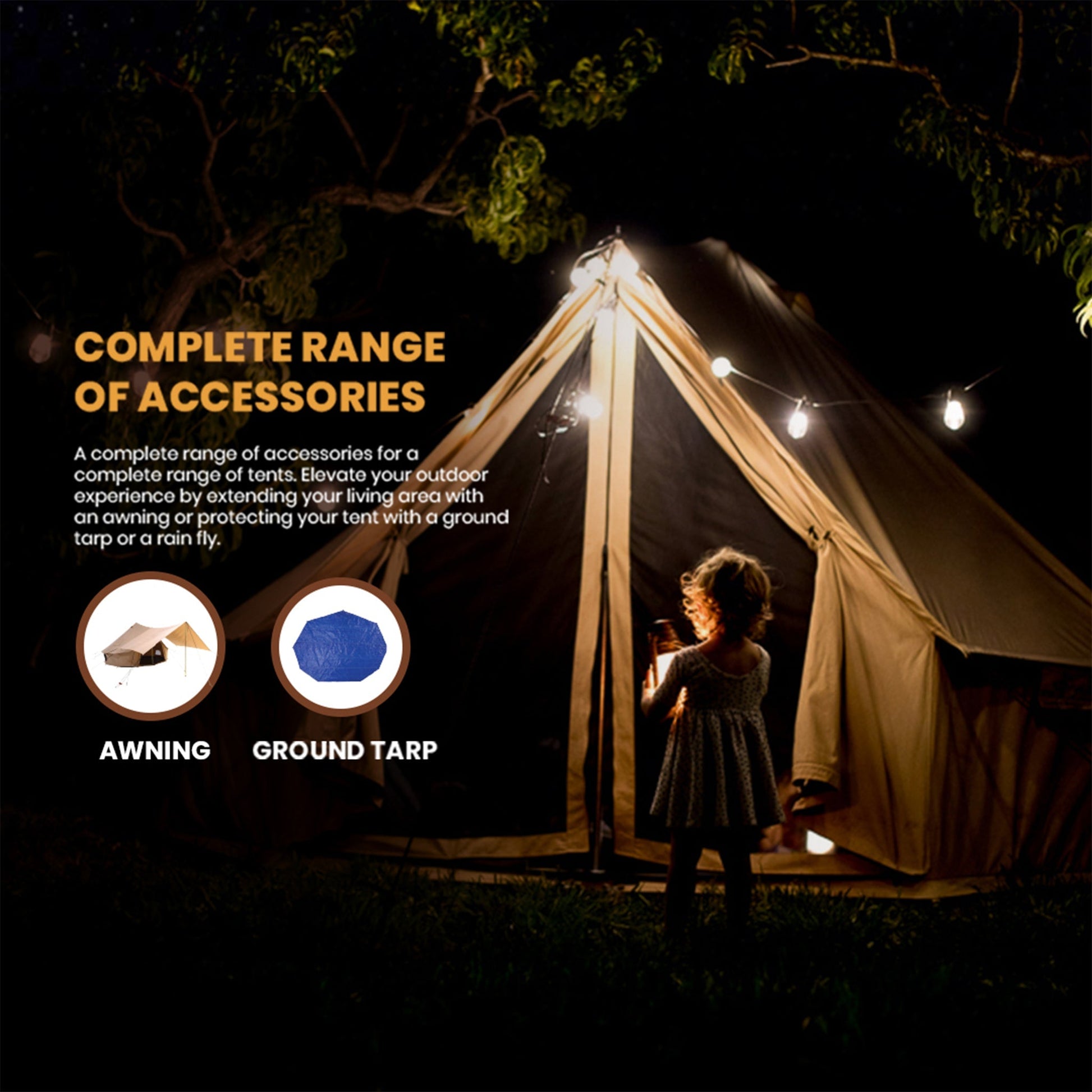 Regatta Bell Tent - Tampa Home & Garden Store