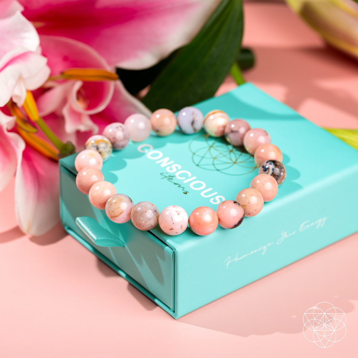 Repair My Heart - The Peruvian Pink Opal Bracelet - Tampa Home & Garden Store