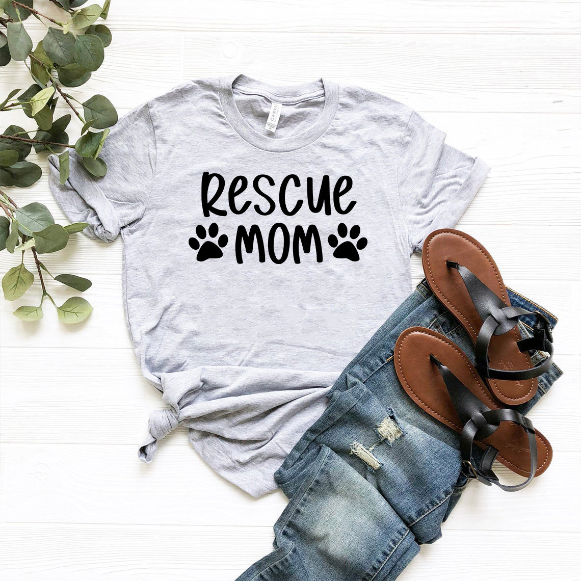 Rescue Mom T-Shirt - Tampa Home & Garden Store