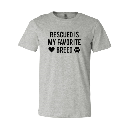 Rescued Is My Favorite Place T-Shirt - Tampa Home & Garden Store
