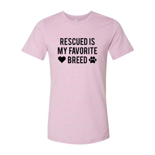 Rescued Is My Favorite Place T-Shirt - Tampa Home & Garden Store