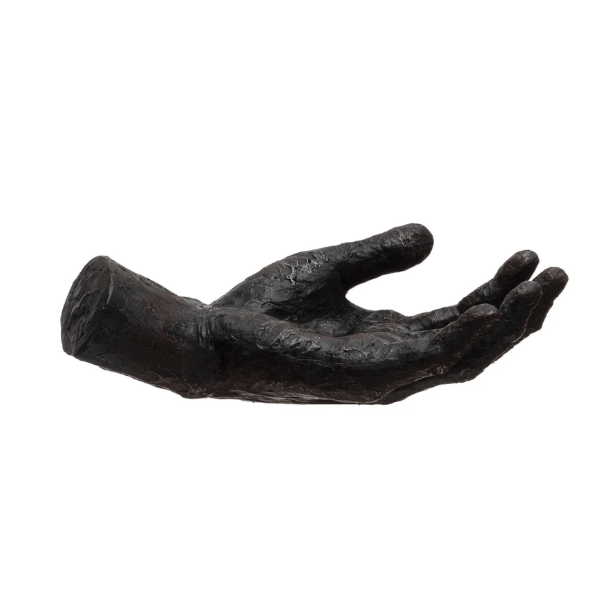 Resin Decorative Hand Sculpture - Tampa Home & Garden Store