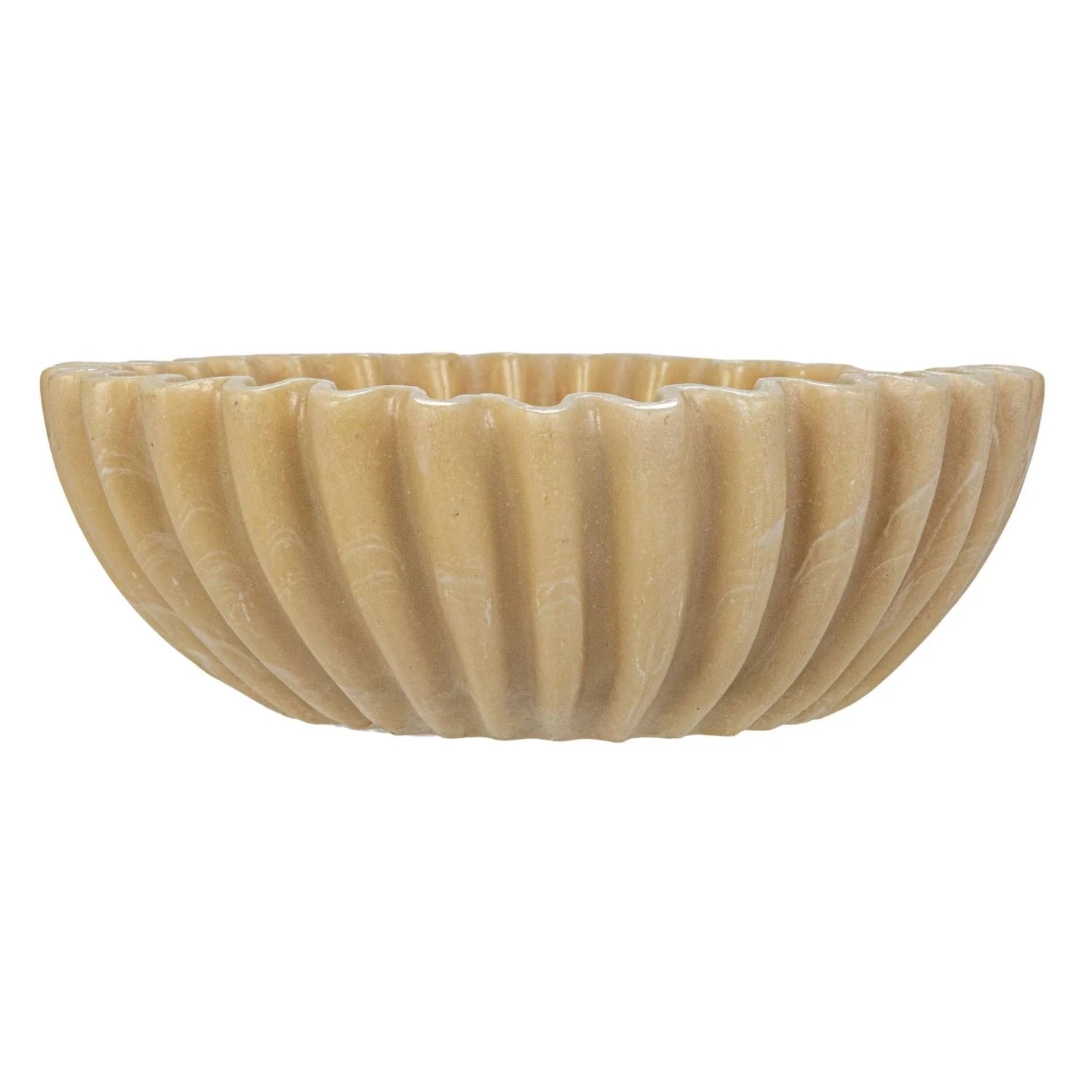 Resin Pleated Bowl - Tampa Home & Garden Store