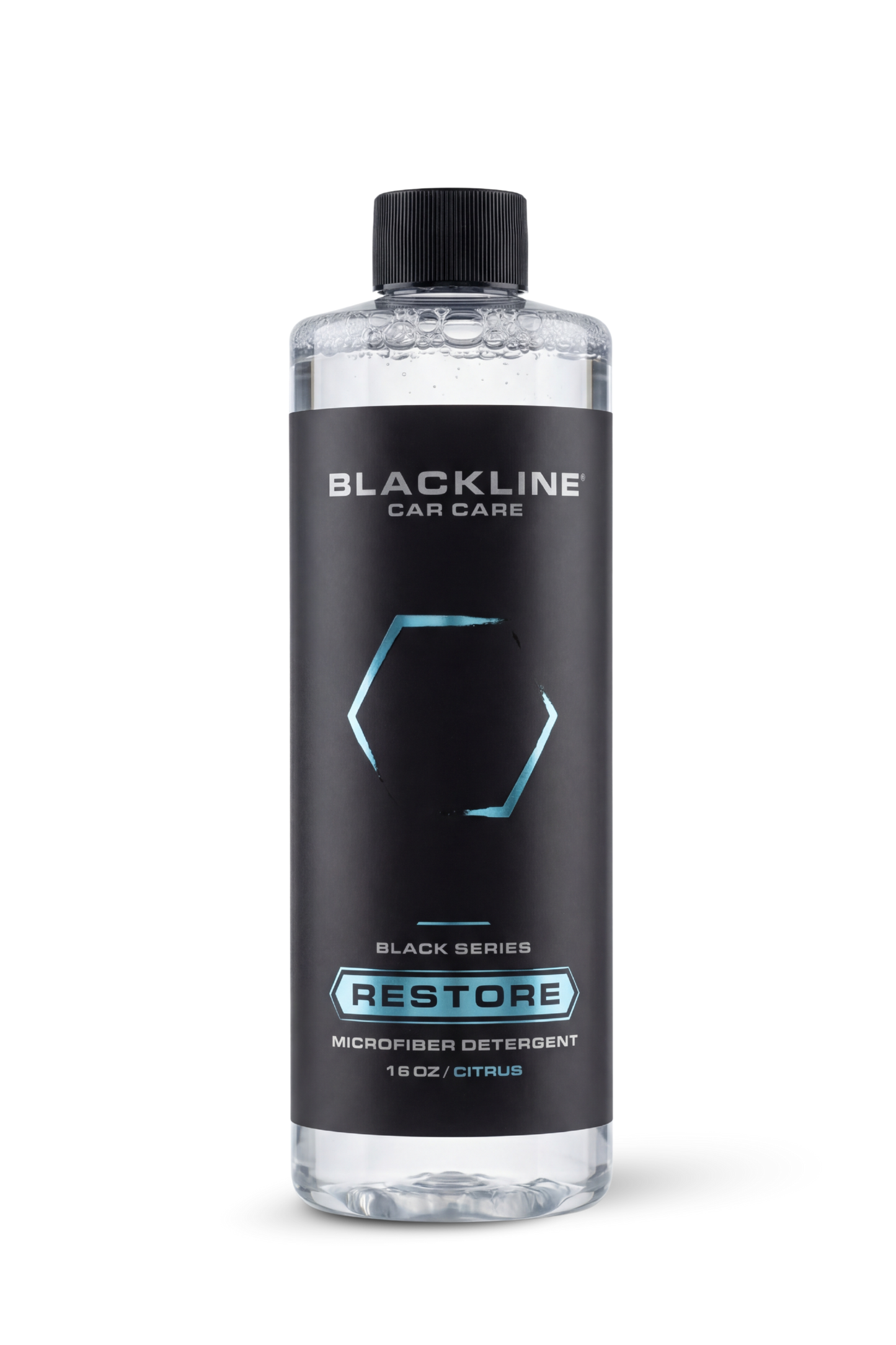 Restore microfiber detergent bottle Blackline Car Care Citrus label on Tampa Home & Garden Store