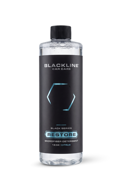 Restore microfiber detergent bottle Blackline Car Care Citrus label on Tampa Home & Garden Store