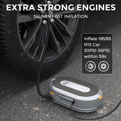 Retractable Car Tire Inflator - Tampa Home & Garden Store