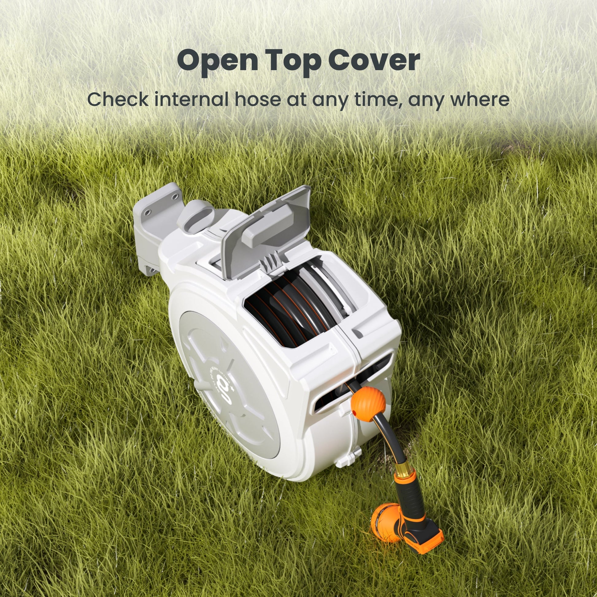 Retractable Garden Hose Reel-1/2 in-65ft - Tampa Home & Garden Store