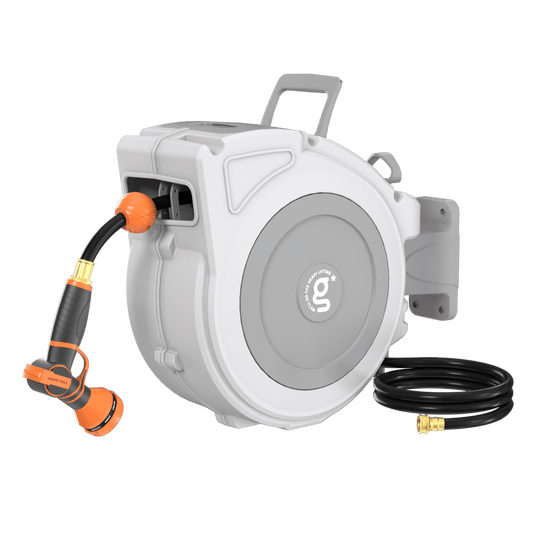 Retractable Garden Hose Reel-1/2 in-65ft - Tampa Home & Garden Store