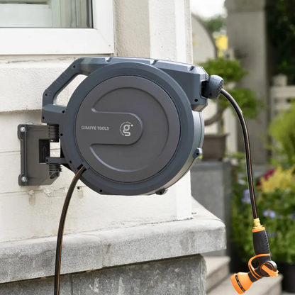 Retractable Garden Hose Reel-1/2in-78ft - Tampa Home & Garden Store