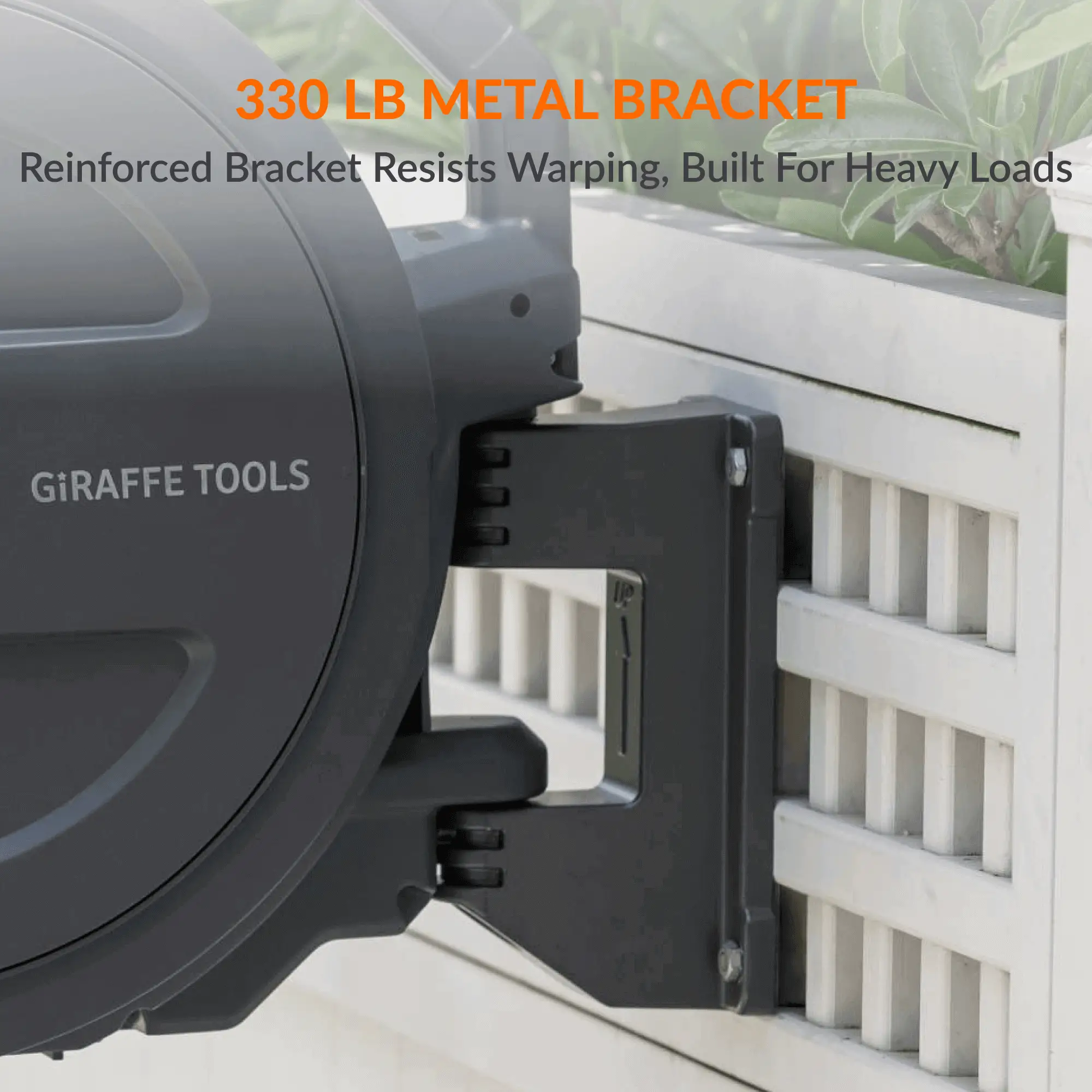 Retractable Garden Hose Reel-1/2in-78ft - Tampa Home & Garden Store