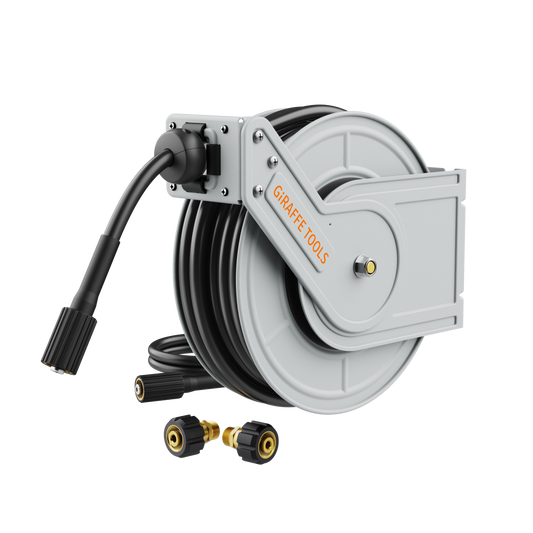 Retractable Pressure Hose Reel-1/4in - Tampa Home & Garden Store